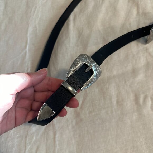 Bundle - 2 Western style belts - Picture 3 of 6